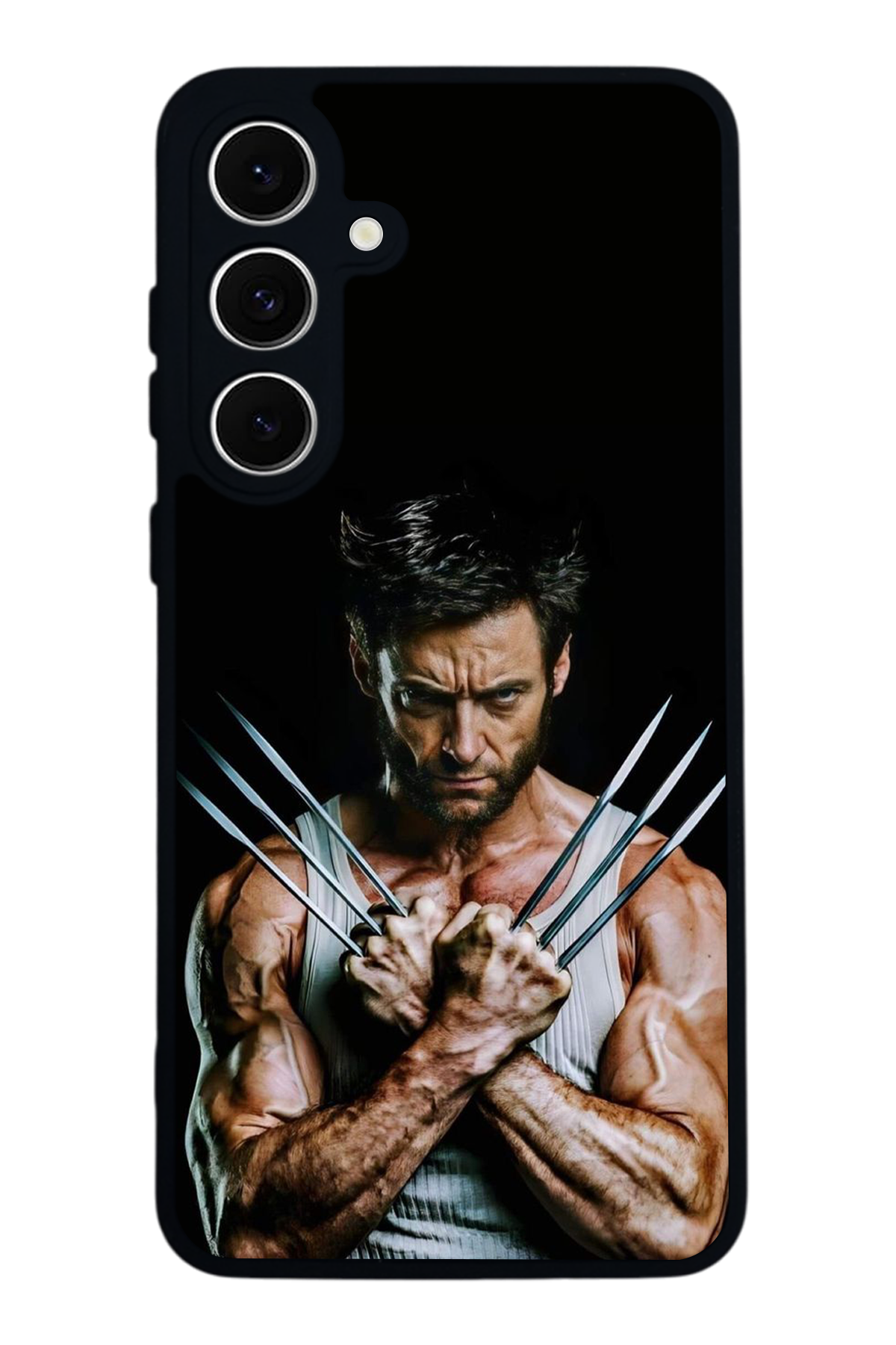 Samsung Galaxy S24 FE Uyumlu Wolverine Tasarımlı Glossy Premium Kılıf