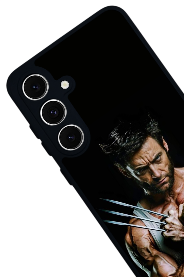 Samsung Galaxy S24 FE Uyumlu Wolverine Tasarımlı Glossy Premium Kılıf