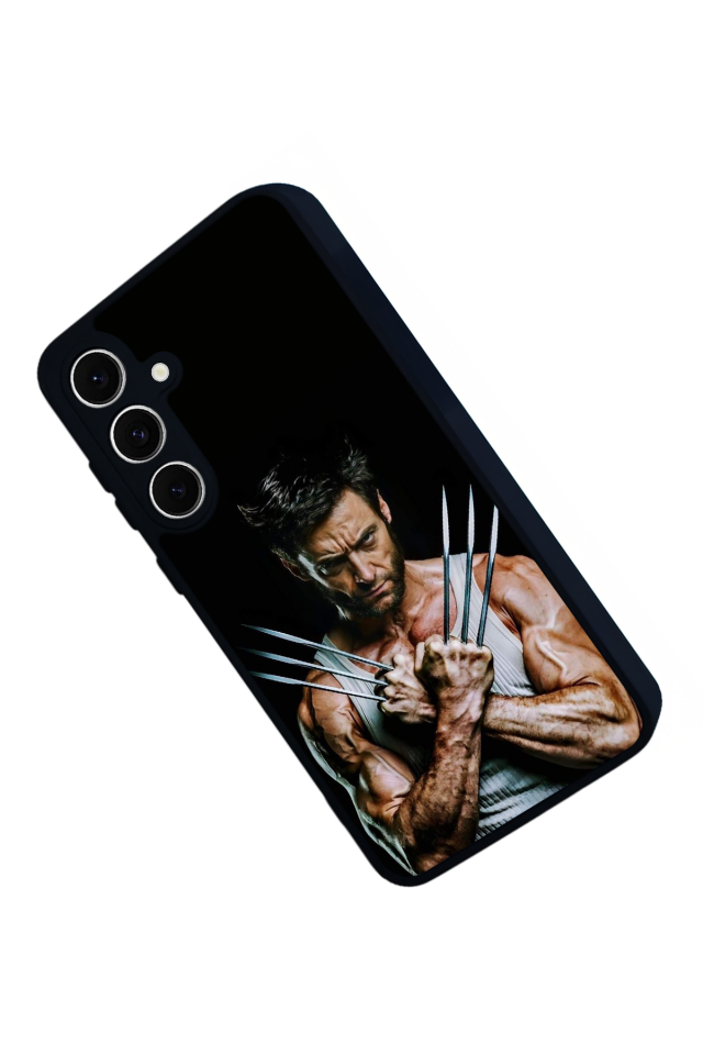 Samsung Galaxy S24 FE Uyumlu Wolverine Tasarımlı Glossy Premium Kılıf