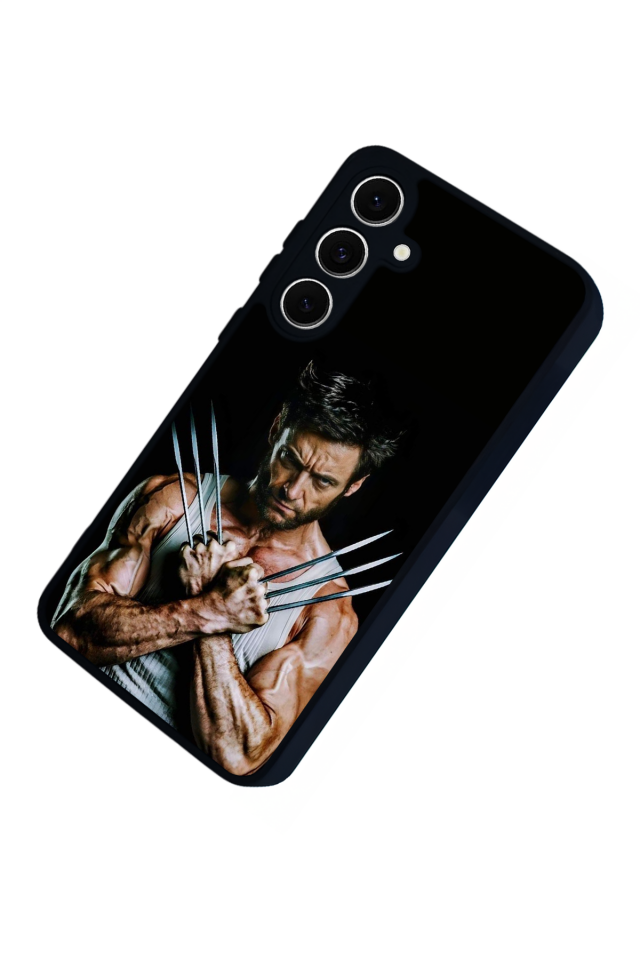 Samsung Galaxy S24 FE Uyumlu Wolverine Tasarımlı Glossy Premium Kılıf