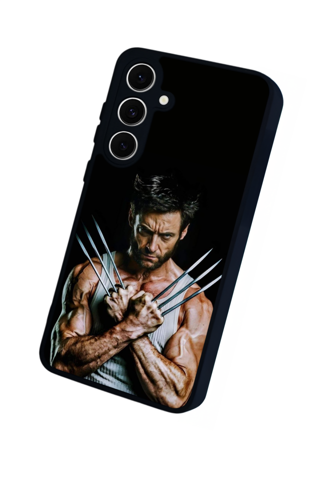 Samsung Galaxy S24 FE Uyumlu Wolverine Tasarımlı Glossy Premium Kılıf
