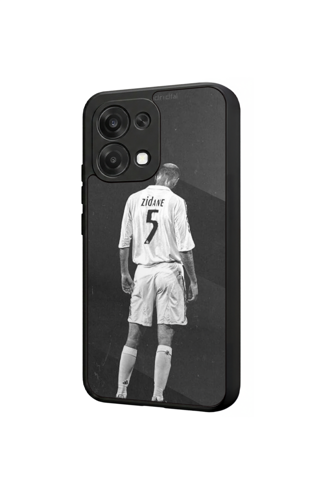 Oppo A6 Pro Uyumlu Zidane Tasarımlı Glossy Premium Kılıf