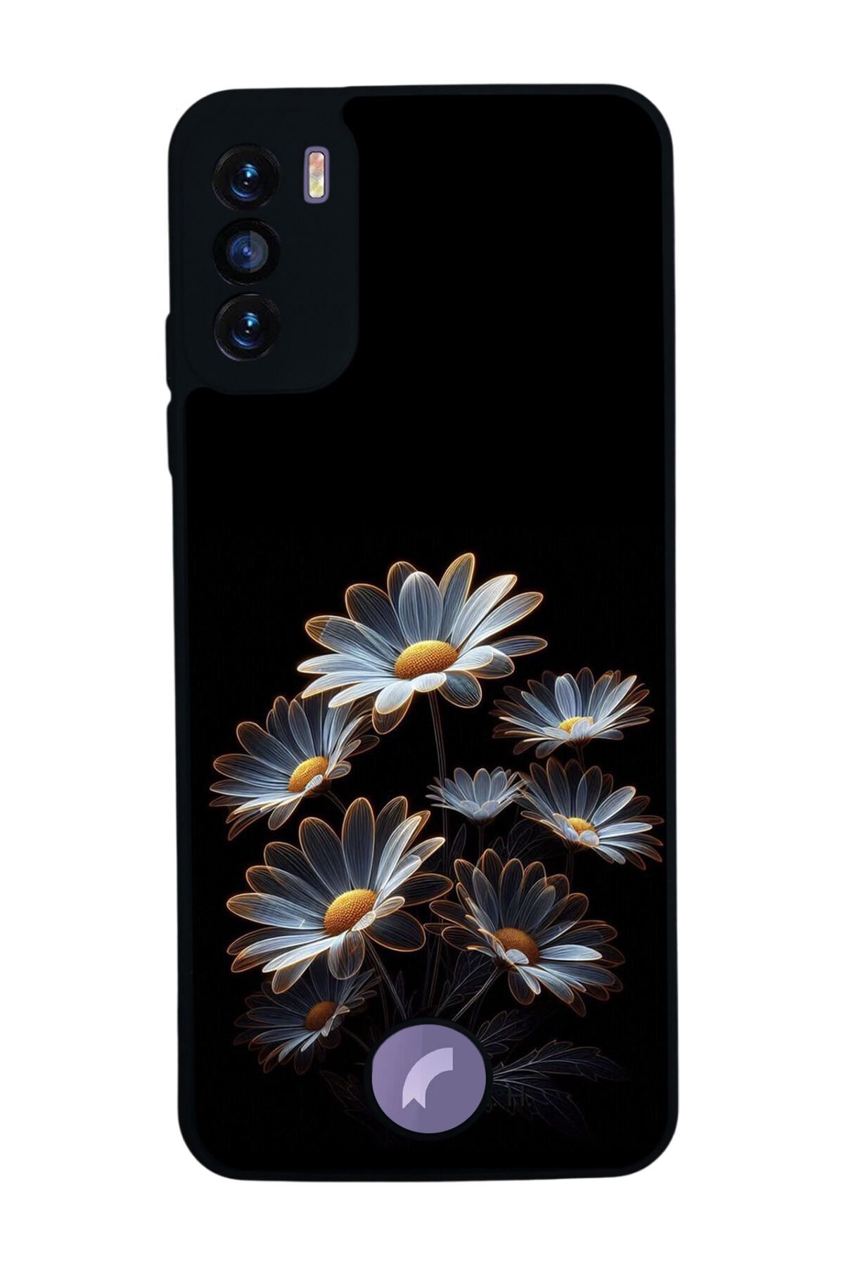 Reeder S19 Max Pro S Uyumlu Cicek Tasarımlı Glossy Premium Kılıf