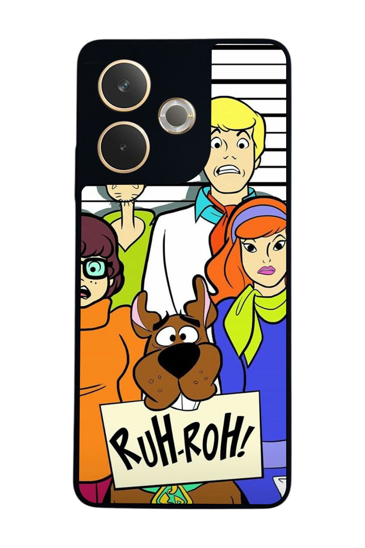 Oppo A5 Pro Uyumlu Scooby Doo Tasarımlı Glossy Premium Kılıf
