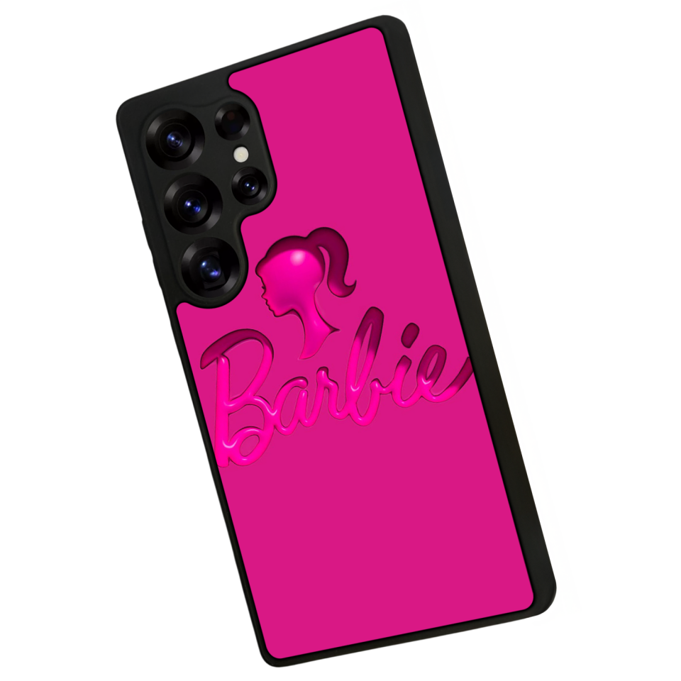 Samsung Galaxy S25 Ultra Uyumlu Barbie Tasarımlı Glossy Premium Kılıf