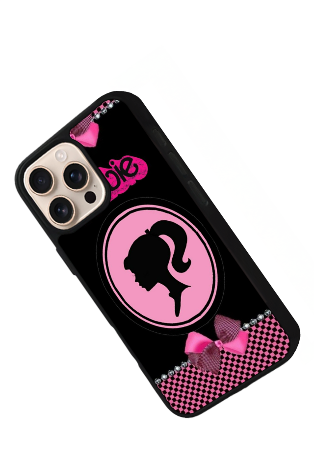 iPhone 15 Pro Uyumlu Barbie Tasarımlı Glossy Premium Kılıf