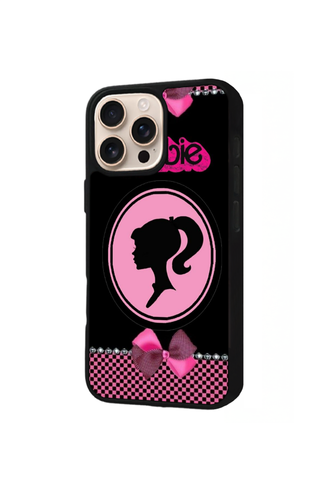 iPhone 15 Pro Uyumlu Barbie Tasarımlı Glossy Premium Kılıf