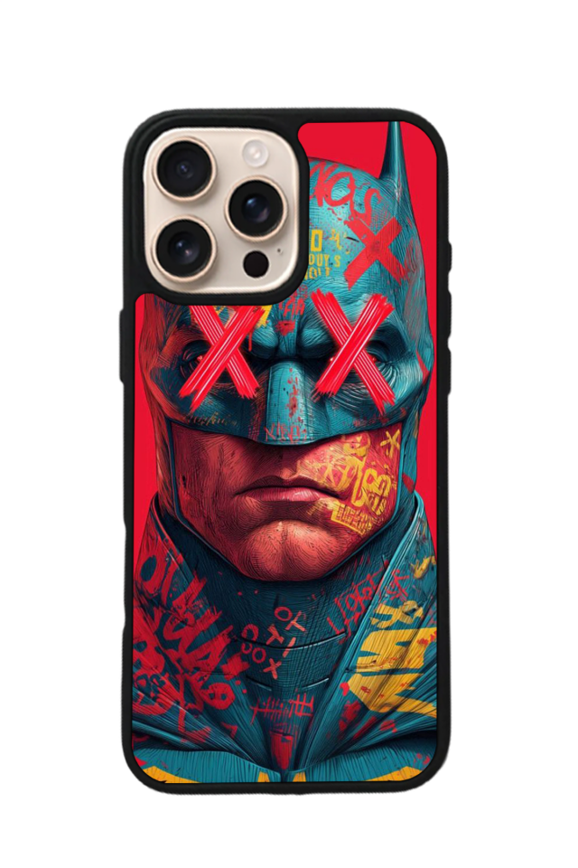 iPhone 14 Pro Max Uyumlu Batman Tasarımlı Glossy Premium Kılıf