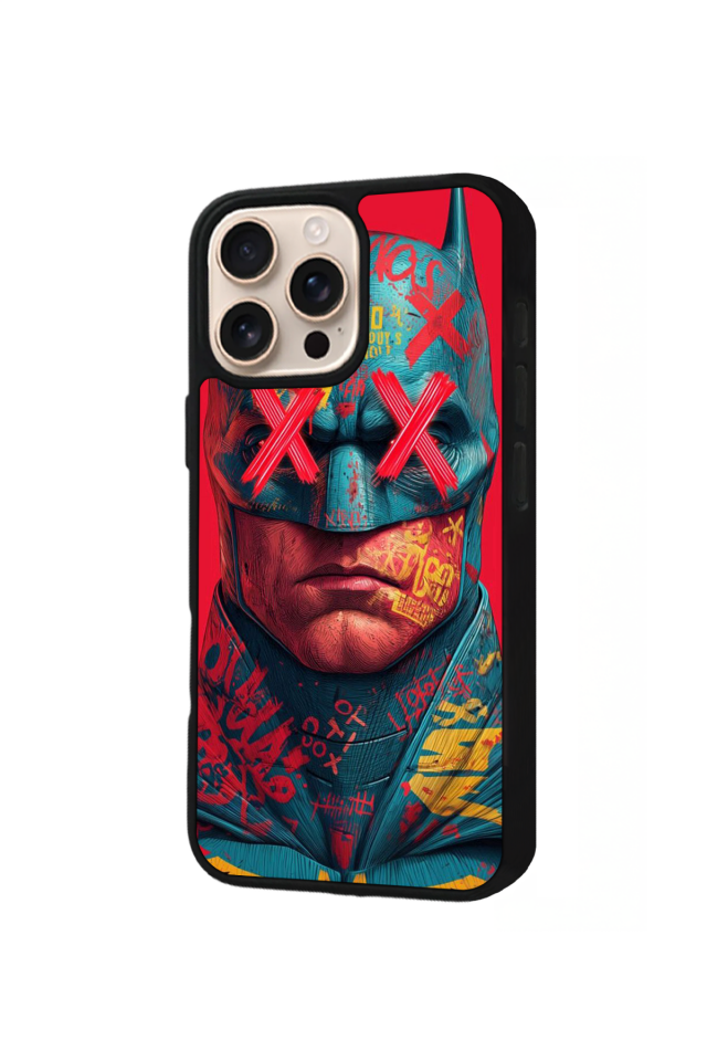 iPhone 14 Pro Max Uyumlu Batman Tasarımlı Glossy Premium Kılıf
