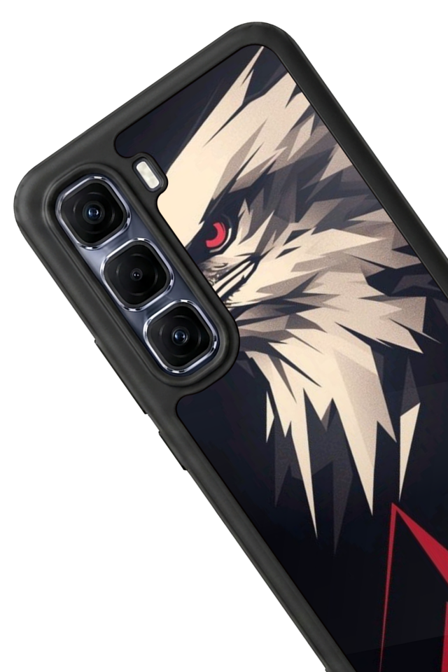 Infinix Hot 60 Pro Plus Uyumlu Besiktas Tasarımlı Glossy Premium Kılıf