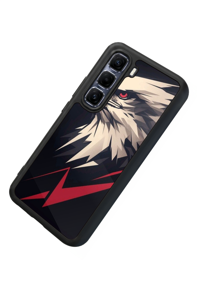 Infinix Hot 60 Pro Plus Uyumlu Besiktas Tasarımlı Glossy Premium Kılıf