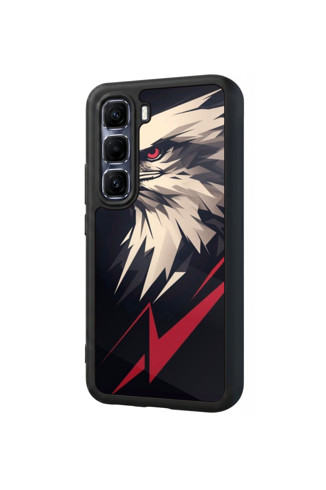 Infinix Hot 60 Pro Plus Uyumlu Besiktas Tasarımlı Glossy Premium Kılıf