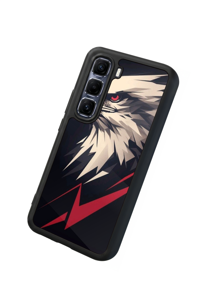 Infinix Hot 60 Pro Plus Uyumlu Besiktas Tasarımlı Glossy Premium Kılıf