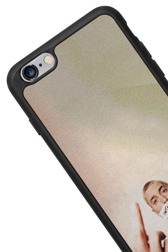 iPhone 6 Plus Uyumlu Eminem Tasarımlı Glossy Premium Kılıf