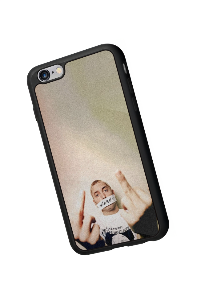 iPhone 6 Plus Uyumlu Eminem Tasarımlı Glossy Premium Kılıf