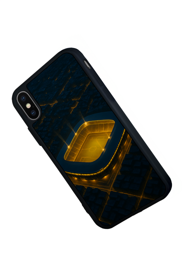 iPhone XS Max Uyumlu Fenerbahce Tasarımlı Glossy Premium Kılıf