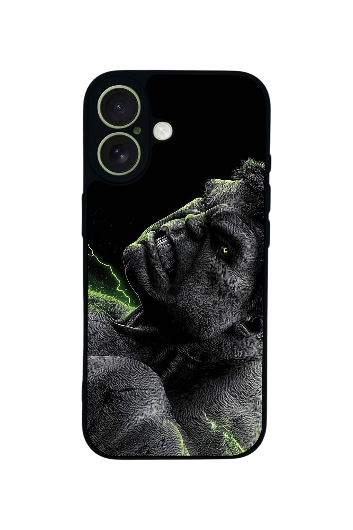 iPhone 17 Uyumlu Hulk Tasarımlı Glossy Premium Kılıf