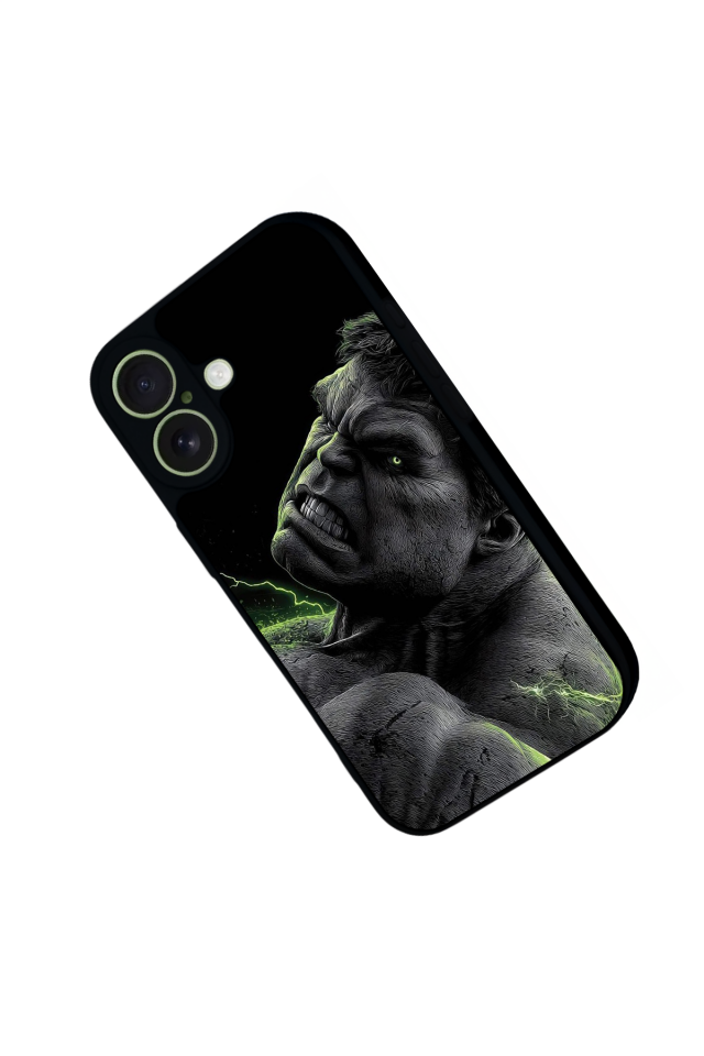iPhone 17 Uyumlu Hulk Tasarımlı Glossy Premium Kılıf