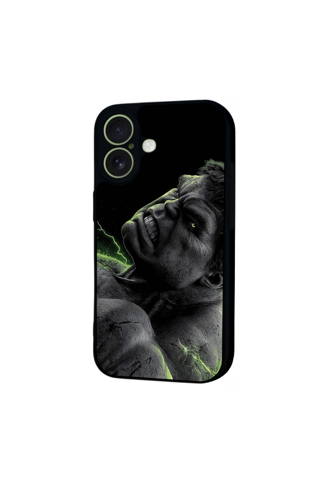 iPhone 17 Uyumlu Hulk Tasarımlı Glossy Premium Kılıf