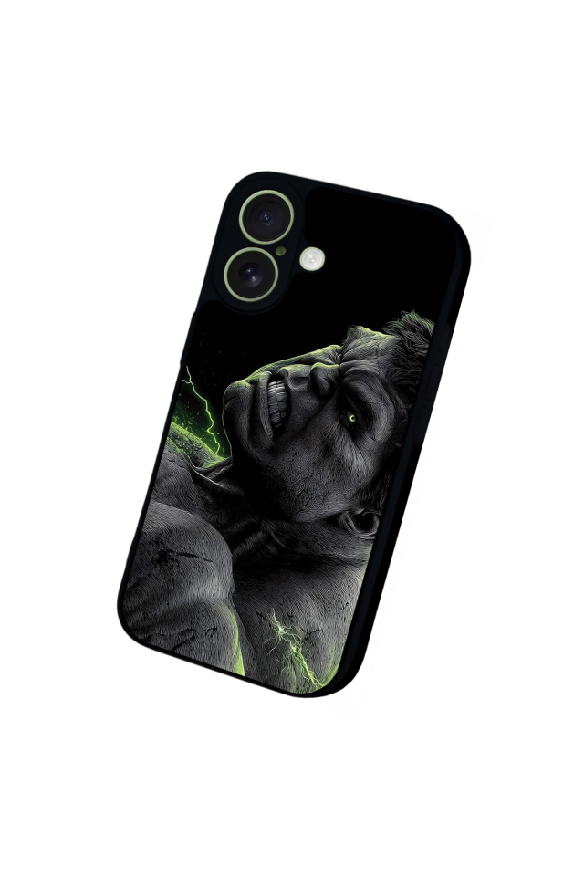 iPhone 17 Uyumlu Hulk Tasarımlı Glossy Premium Kılıf