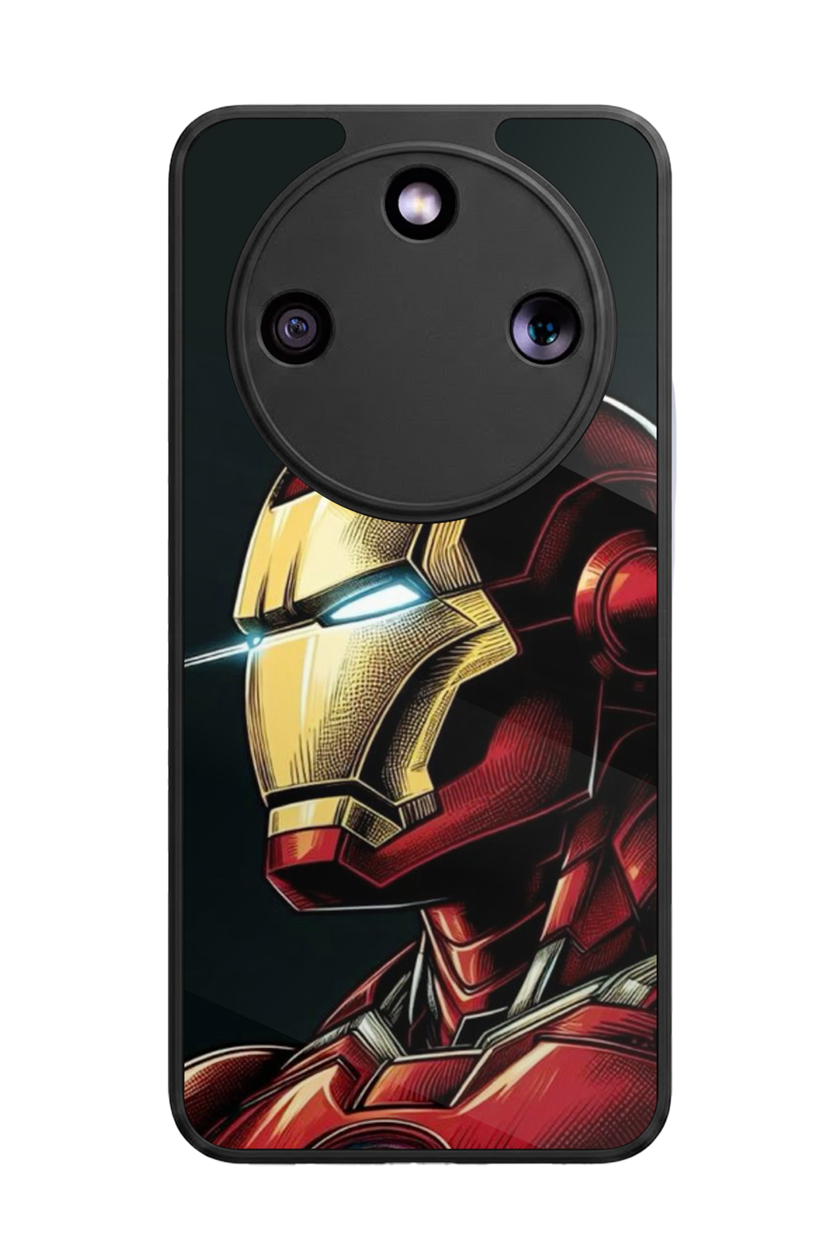 Honor Magic 8 Lite Uyumlu  Iron Man ( Demir Adam ) Tasarımlı Glossy Premium Kılıf