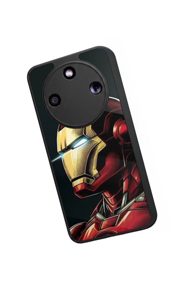 Honor Magic 8 Lite Uyumlu  Iron Man ( Demir Adam ) Tasarımlı Glossy Premium Kılıf