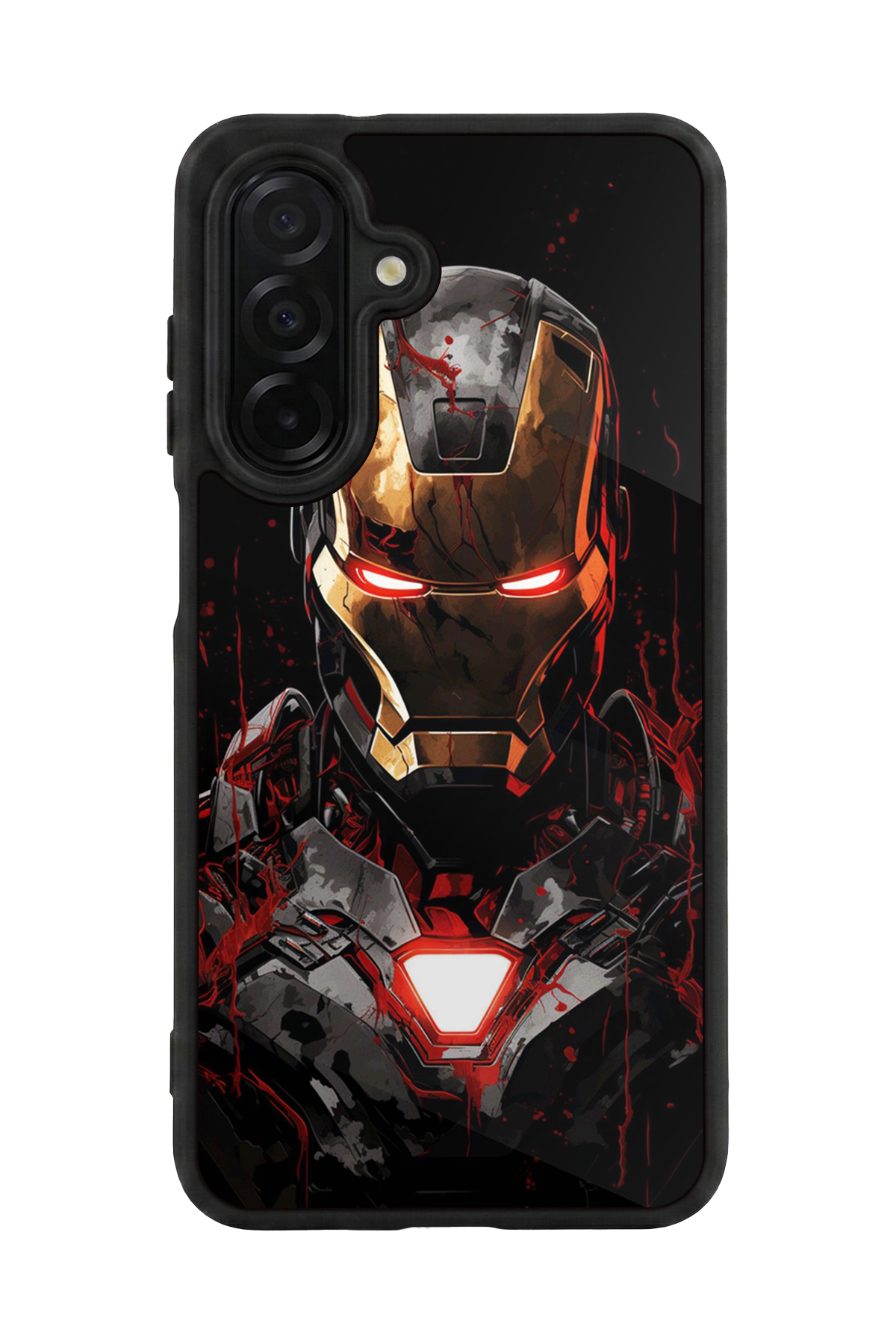 Samsung Galaxy A36 Uyumlu  Iron Man ( Demir Adam ) Tasarımlı Glossy Premium Kılıf