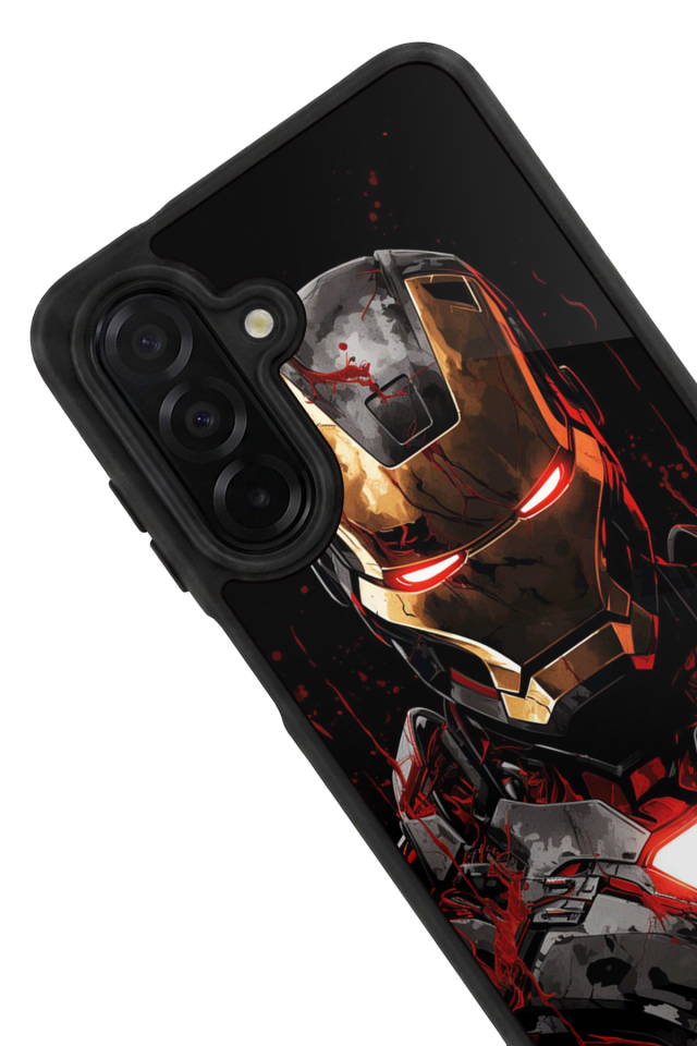 Samsung Galaxy A36 Uyumlu  Iron Man ( Demir Adam ) Tasarımlı Glossy Premium Kılıf