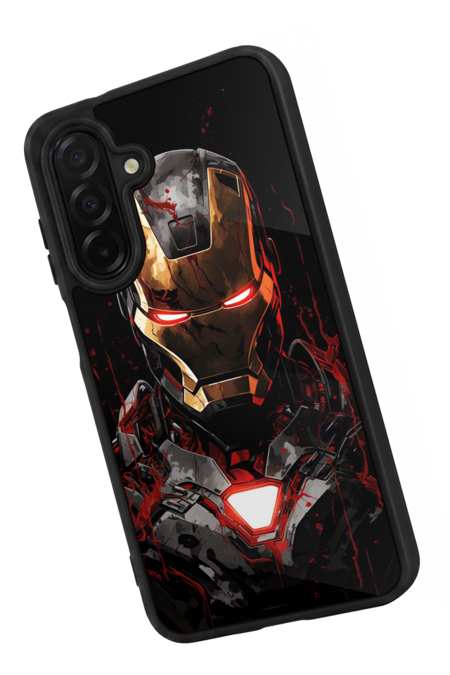 Samsung Galaxy A36 Uyumlu  Iron Man ( Demir Adam ) Tasarımlı Glossy Premium Kılıf