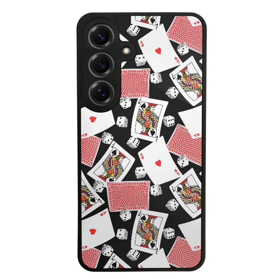 Samsung Galaxy S25 Uyumlu Kart Tasarımlı Glossy Premium Kılıf