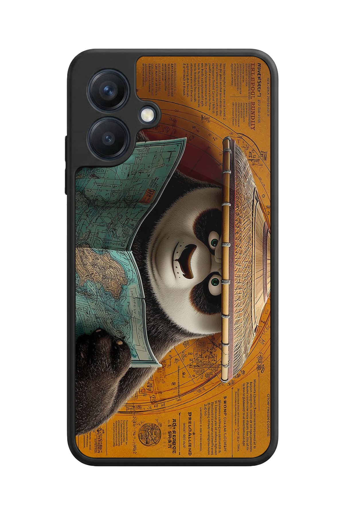 Samsung Galaxy A07 Uyumlu Kung Fu Panda Tasarımlı Glossy Premium Kılıf