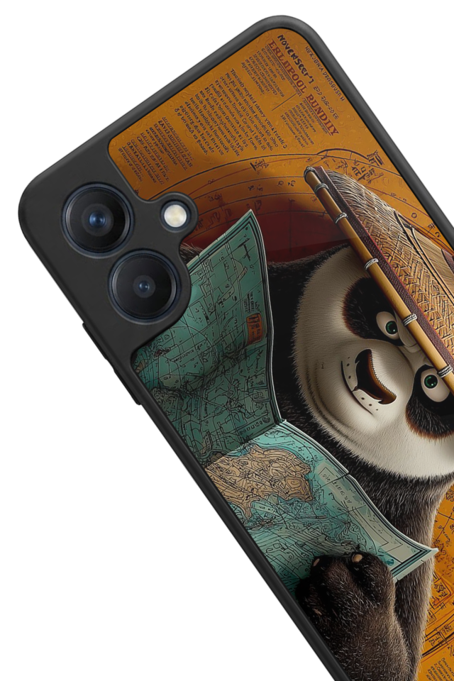 Samsung Galaxy A07 Uyumlu Kung Fu Panda Tasarımlı Glossy Premium Kılıf