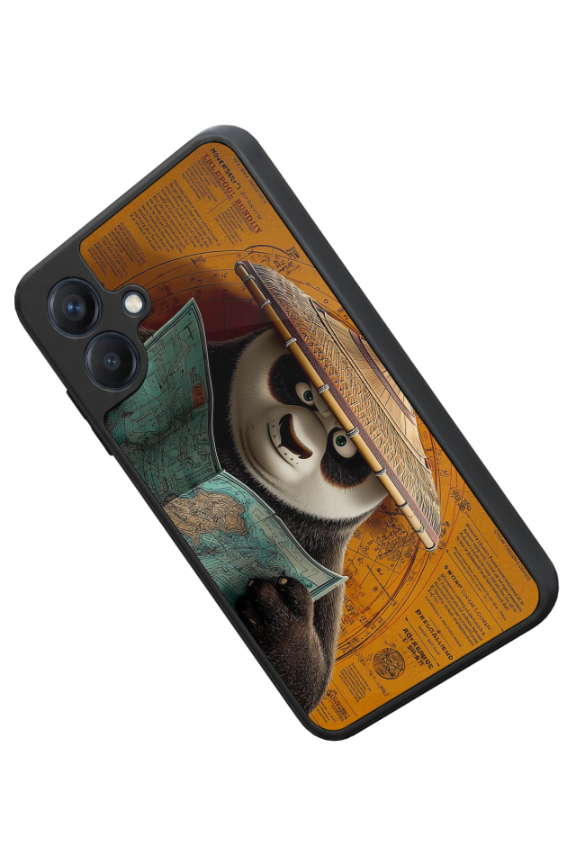 Samsung Galaxy A07 Uyumlu Kung Fu Panda Tasarımlı Glossy Premium Kılıf