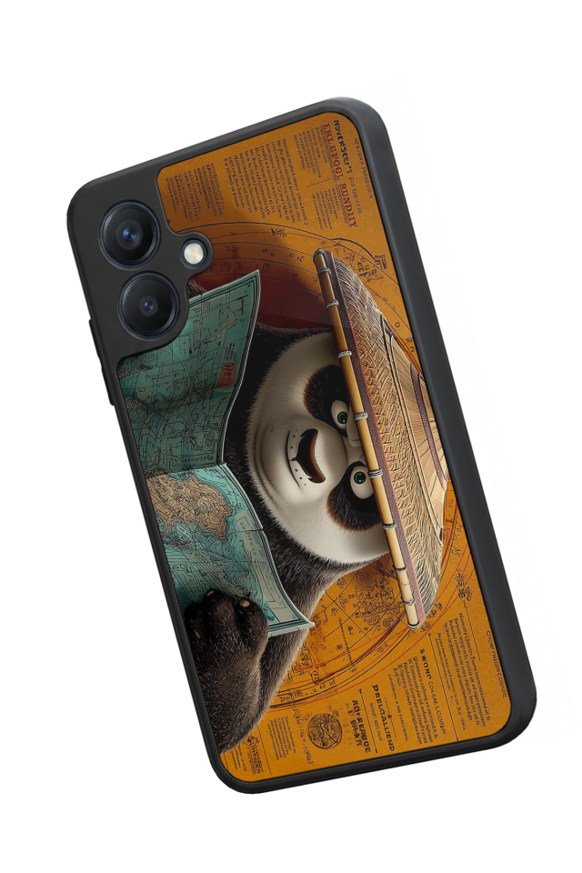 Samsung Galaxy A07 Uyumlu Kung Fu Panda Tasarımlı Glossy Premium Kılıf