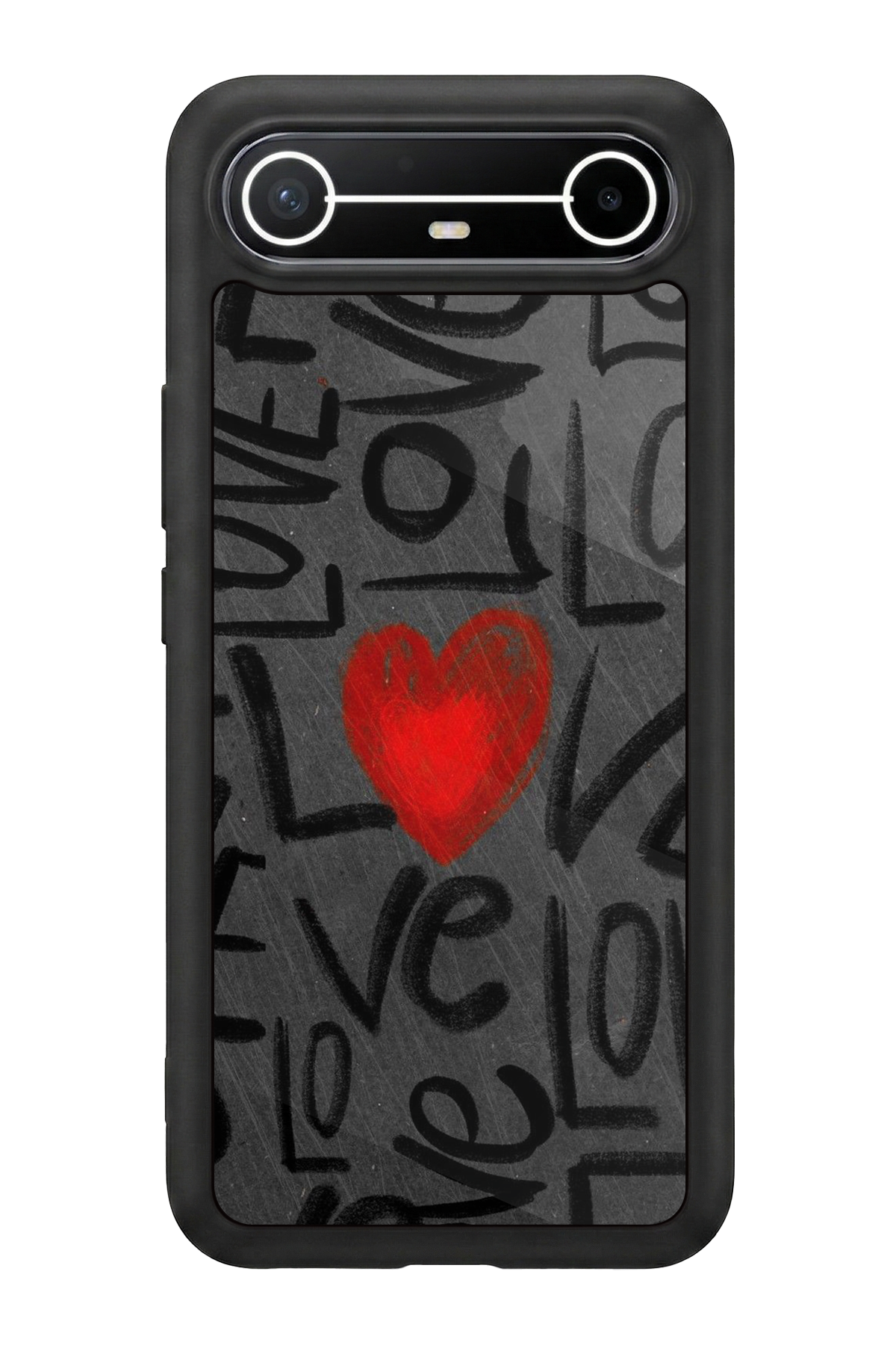 Tecno Spark Slim 5G Uyumlu Love Tasarımlı Glossy Premium Kılıf