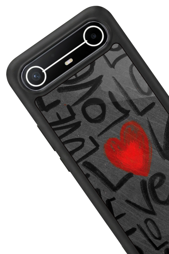 Tecno Spark Slim 5G Uyumlu Love Tasarımlı Glossy Premium Kılıf