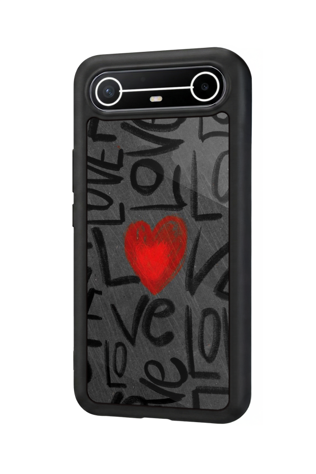 Tecno Spark Slim 5G Uyumlu Love Tasarımlı Glossy Premium Kılıf