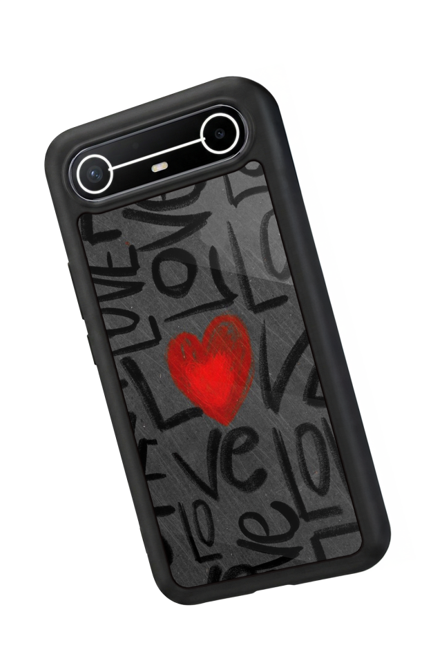 Tecno Spark Slim 5G Uyumlu Love Tasarımlı Glossy Premium Kılıf