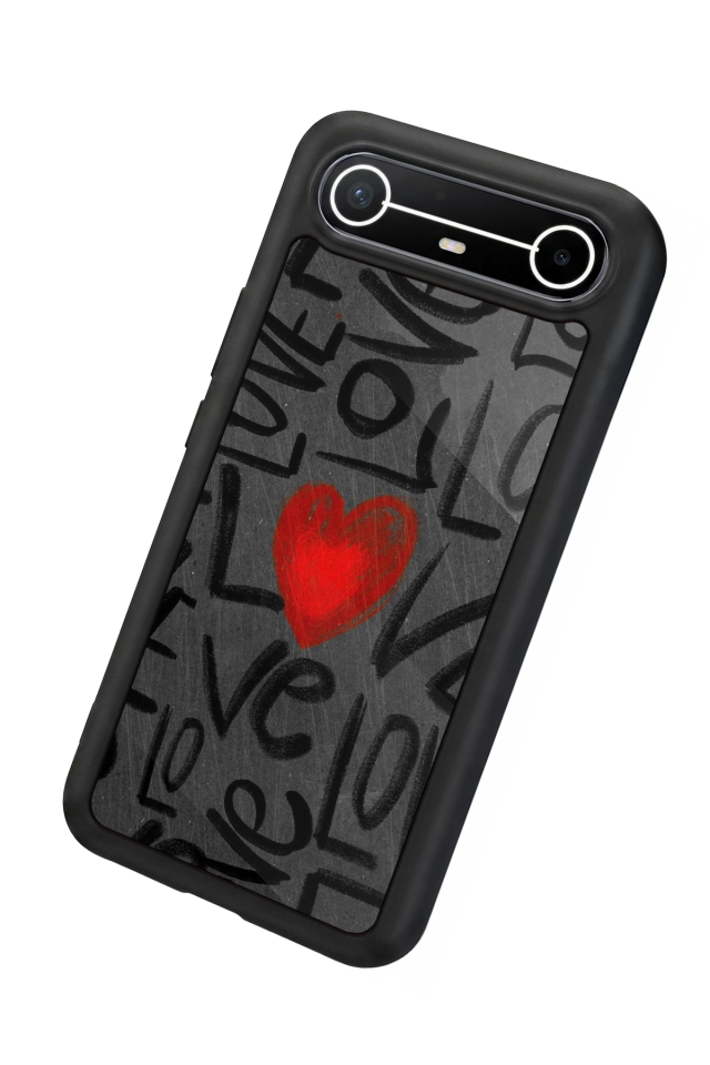 Tecno Spark Slim 5G Uyumlu Love Tasarımlı Glossy Premium Kılıf