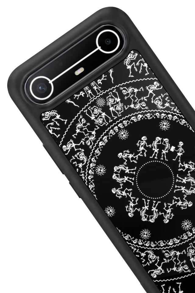 Tecno Spark Slim 5G Uyumlu Mandala Tasarımlı Glossy Premium Kılıf