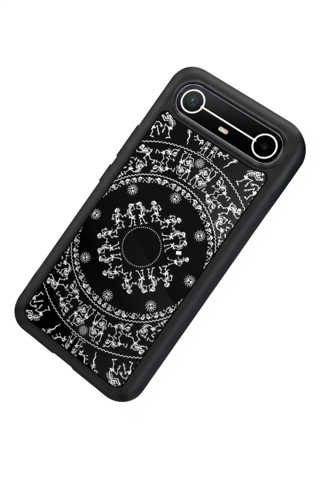 Tecno Spark Slim 5G Uyumlu Mandala Tasarımlı Glossy Premium Kılıf