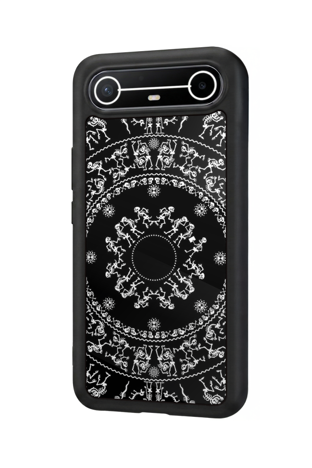 Tecno Spark Slim 5G Uyumlu Mandala Tasarımlı Glossy Premium Kılıf