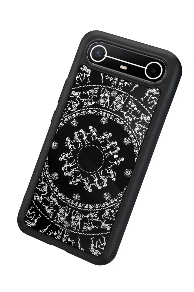 Tecno Spark Slim 5G Uyumlu Mandala Tasarımlı Glossy Premium Kılıf