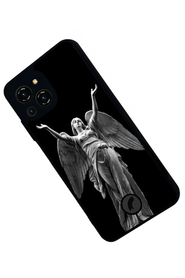 Reeder S23 Pro Max Uyumlu Melek Tasarımlı Glossy Premium Kılıf