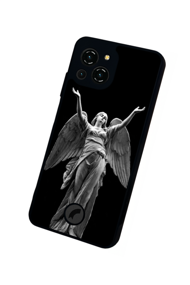 Reeder S23 Pro Max Uyumlu Melek Tasarımlı Glossy Premium Kılıf