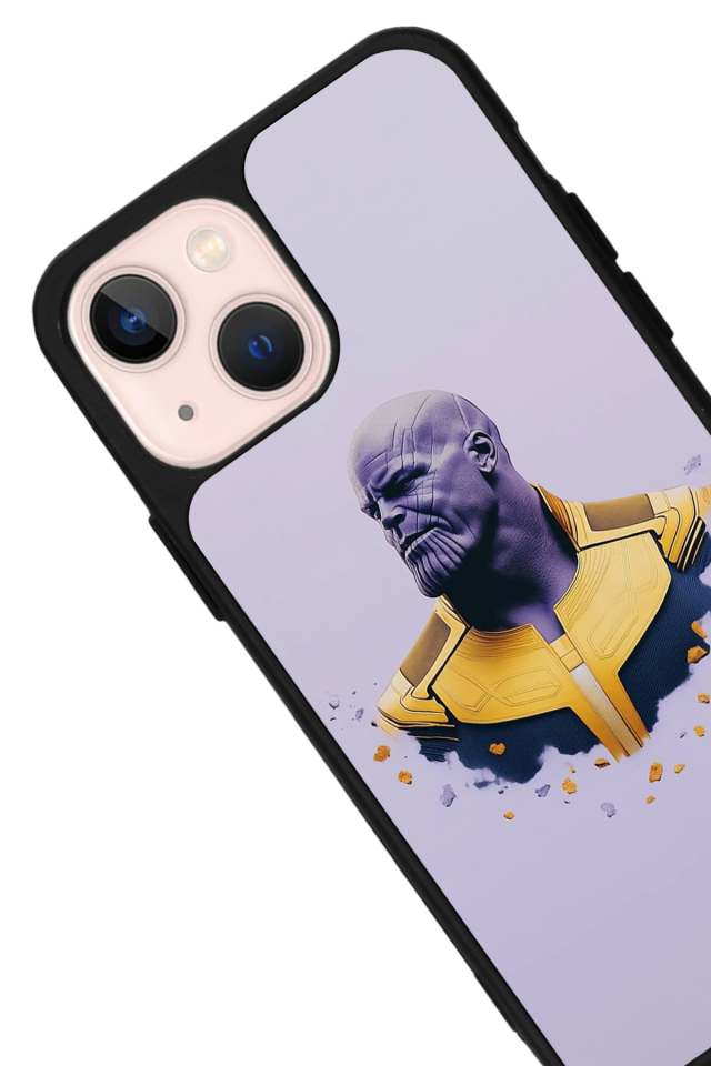 iPhone 15 Uyumlu Thanos Tasarımlı Glossy Premium Kılıf