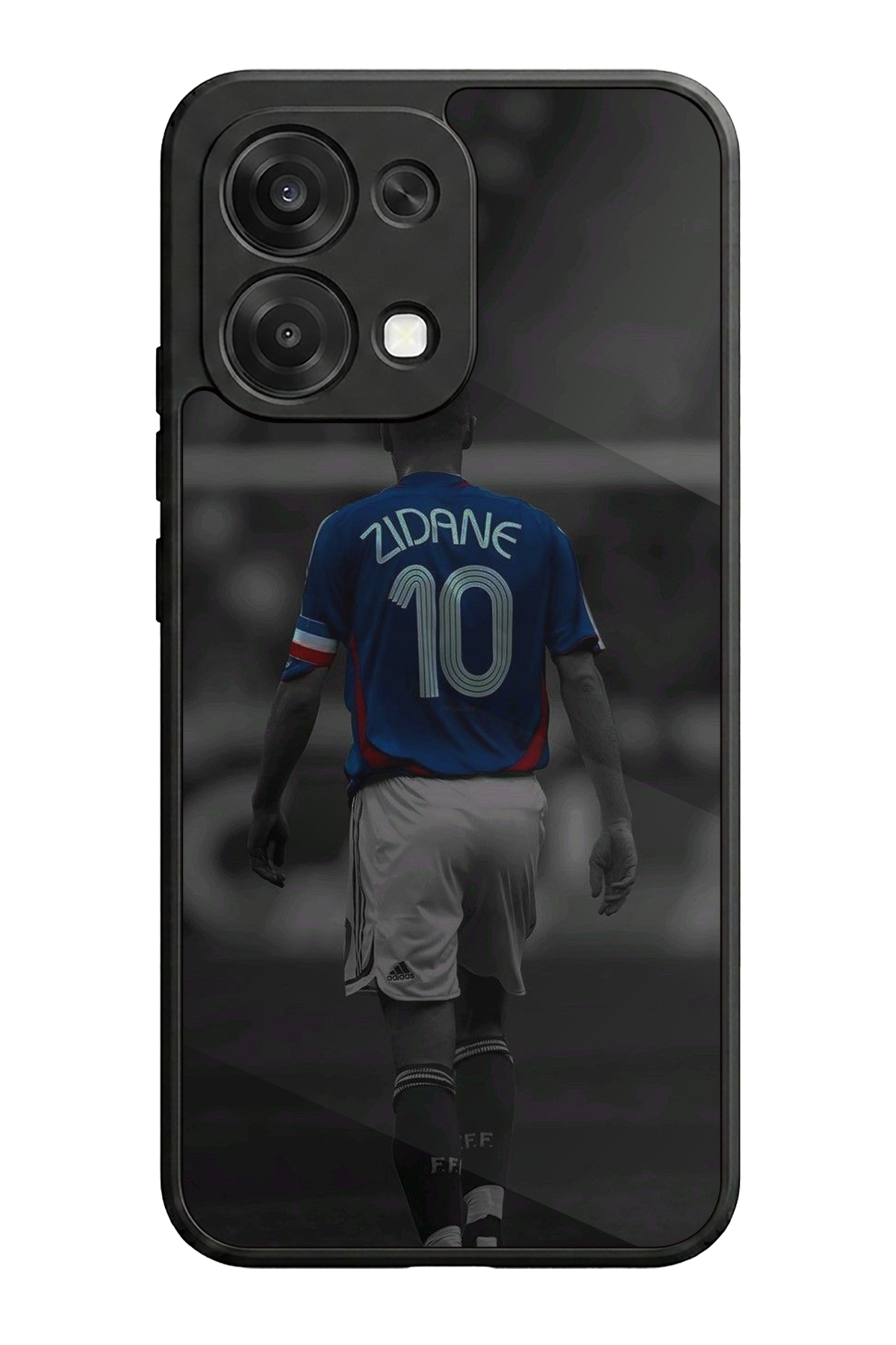 Oppo A6 Pro Uyumlu Zidane Tasarımlı Glossy Premium Kılıf