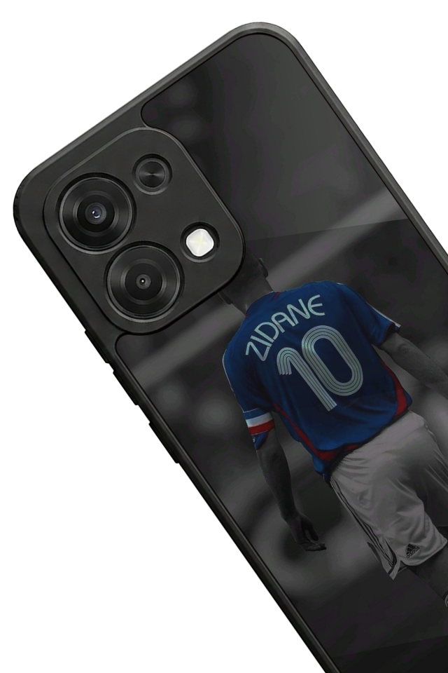 Oppo A6 Pro Uyumlu Zidane Tasarımlı Glossy Premium Kılıf