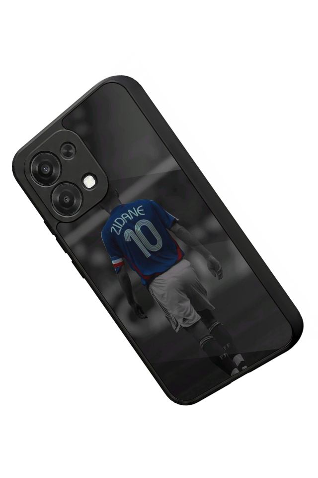 Oppo A6 Pro Uyumlu Zidane Tasarımlı Glossy Premium Kılıf