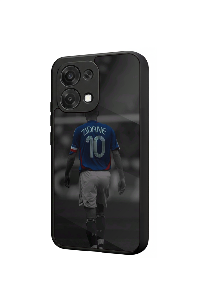 Oppo A6 Pro Uyumlu Zidane Tasarımlı Glossy Premium Kılıf